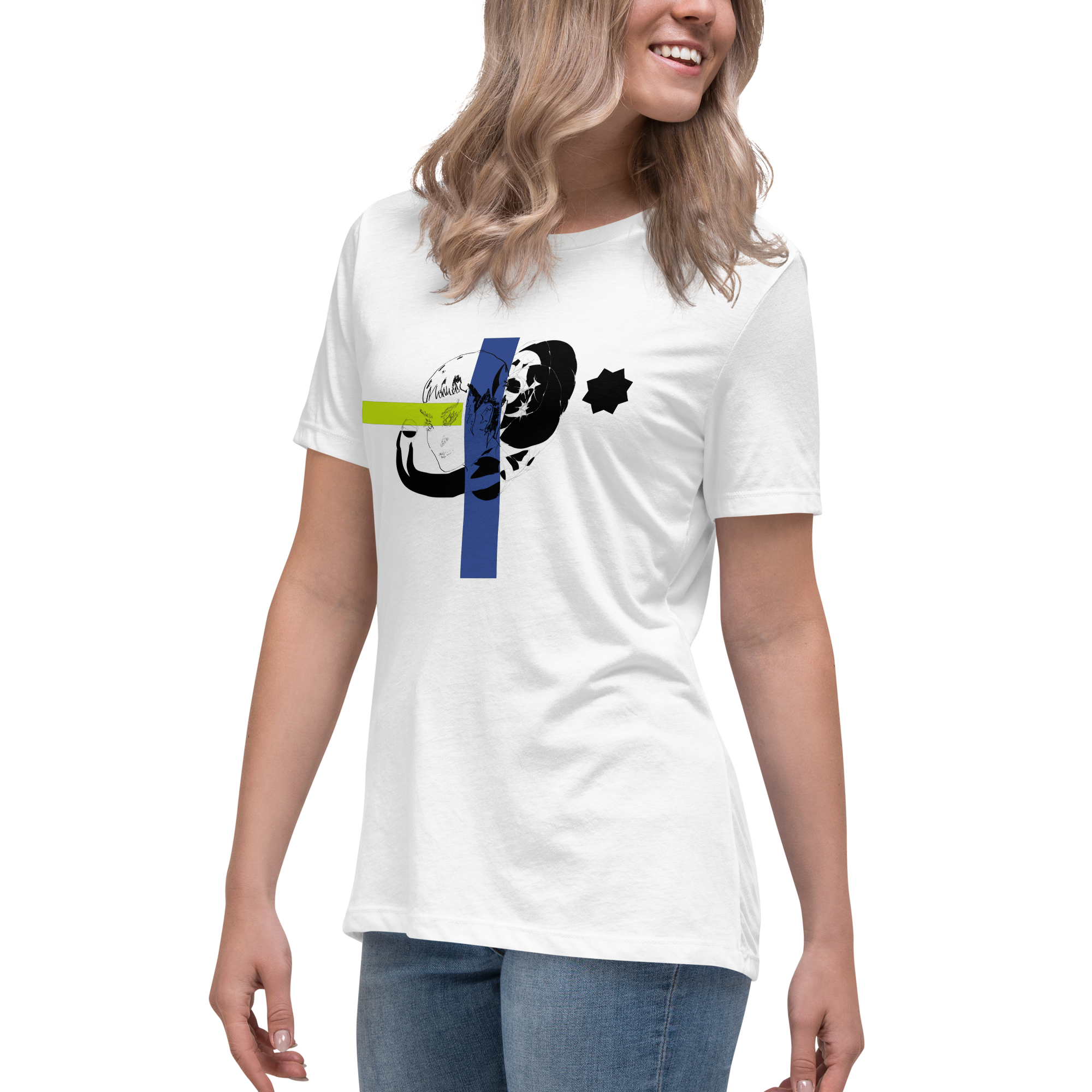 Sketch No. 10 Tee – lifestyle photo, worn graphic t-shirt