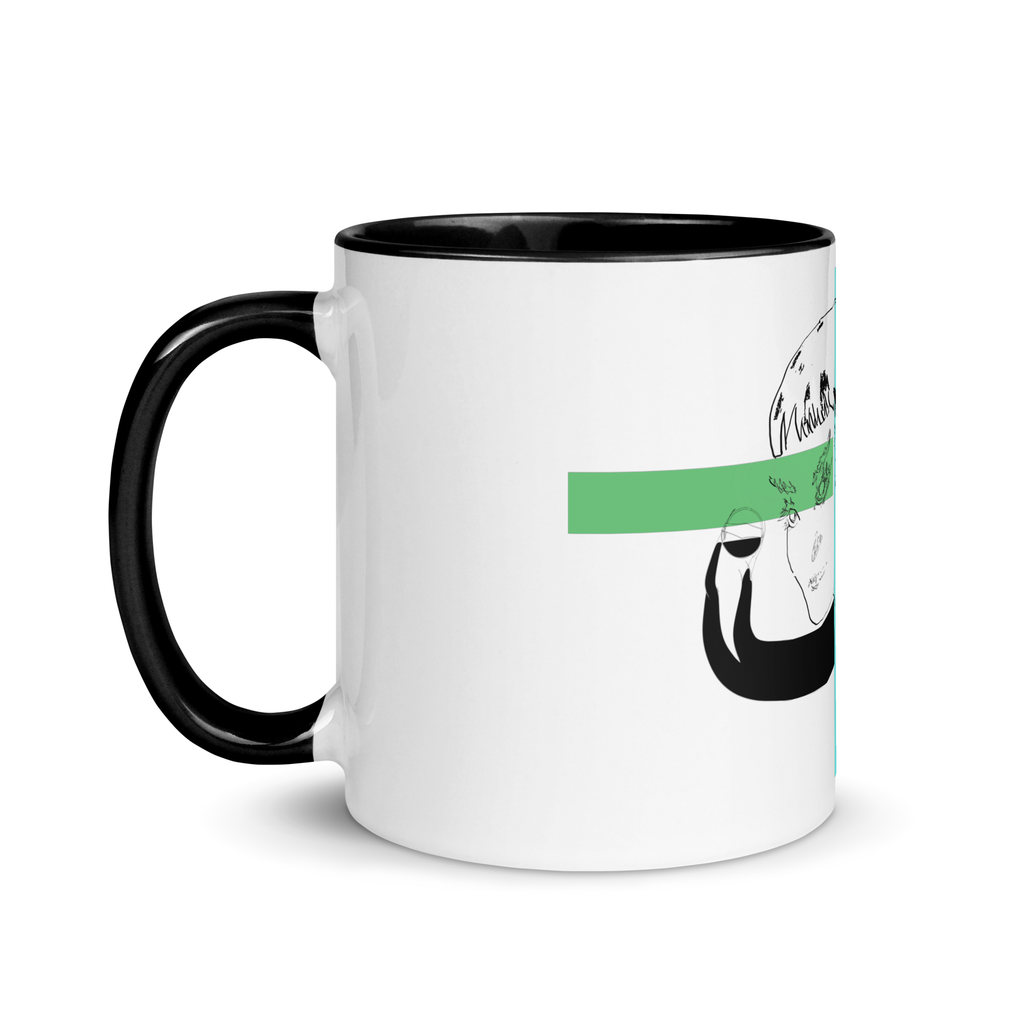 Sketch No. 3 Sip – sketch design coffee mug, side view
