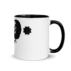 Sketch No. 1 Sip – minimalist sketch mug, top-down view