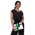 Sketch No. 2 Carry – crossbody bag with abstract sketch design, front view