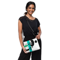 Sketch No. 3 Carry – crossbody bag with abstract sketch design, front view