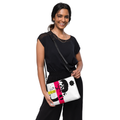 Sketch No. 8 Carry – crossbody bag with abstract sketch design, front view